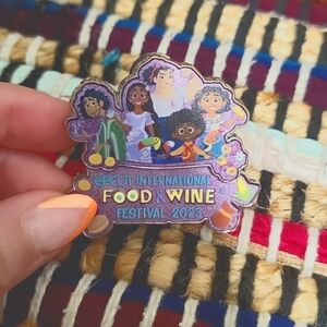 DISNEY PARKS EPCOT FOOD & WINE FESTIVAL 2023 ENCANTO FAMILY PIN LIMITED RELEASE
